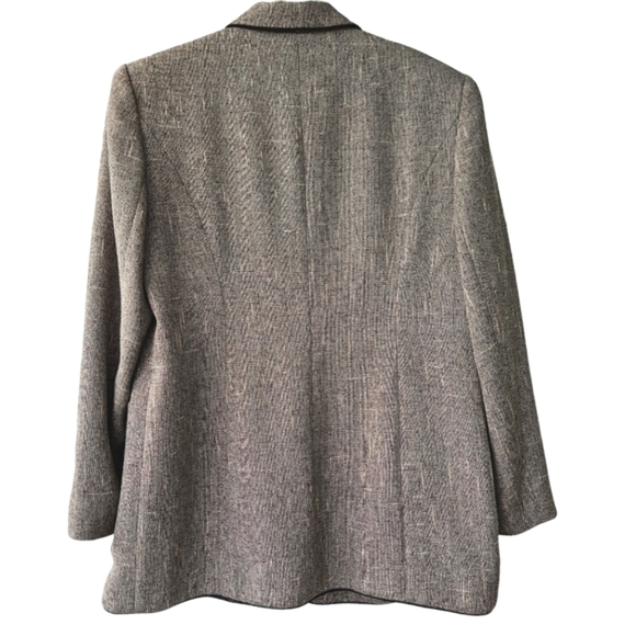 Vintage dress jacket blazer silk blend euro size 44 - Picture 2 of 14